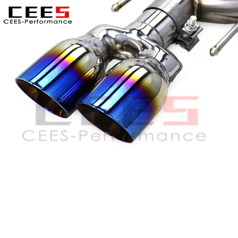 CEES Catback Exhaust Muffler  for Lexus RC350 3.5L 2014-2021 SS304 Escape Car Exhaust Pipes Upgrade Racing Exhaust System