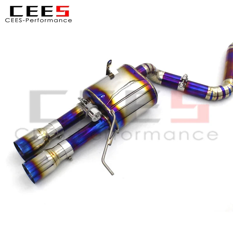 cees Catback Exhaust for BMW M3 E90/E92/E93 4.0L 2007-2013 High Performance Titanium Alloy Racing Exhaust System Assembly