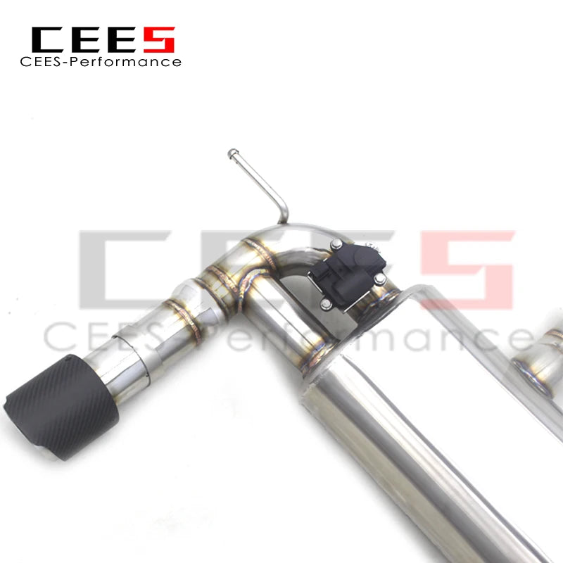 CEES Catback Exhaust System For Audi TT 2.0T 2017-2023 Stainless Steel Escape Exhaust Pipe Muffler