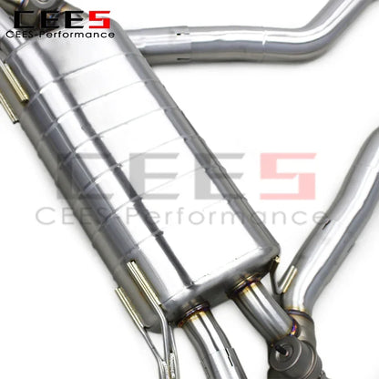 cees Catback Exhaust Pipes For BMW M240/M240i B58 3.0T 2017-2024 Escape Stainless Steel Exhaust Pipe Muffler System