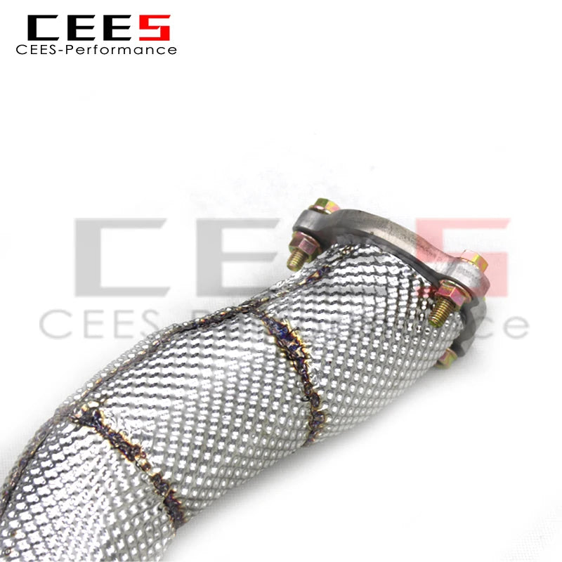 CEES Downpipe For Porsche Macan 2.0T 2021-2023 Stainless Steel Catless downpipe without catalyst with OPF Exhaust Pipe