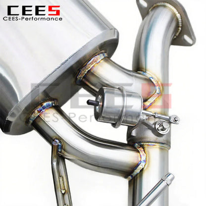 Infiniti FX50/FX50S 5.0L Stainless Steel Valved Sport Exhaust System