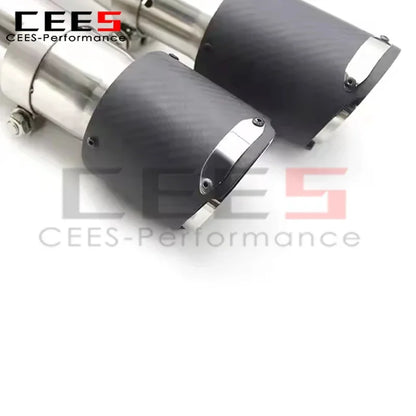 cees Performance Axle Exhaust Pipe System for BMW E92 4.0L 2008-2013 SS304 Stainless Steel Racing Exhaust Muffler Assembly