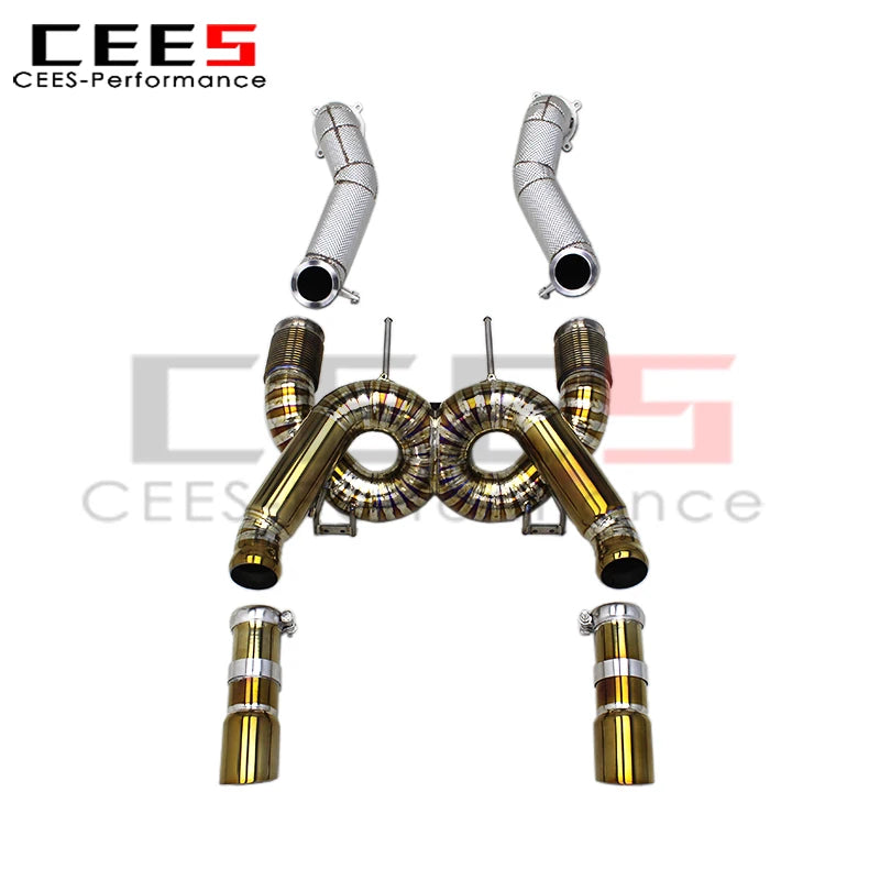 Mclaren 720s 4.0 Titanium Full Exhaust System