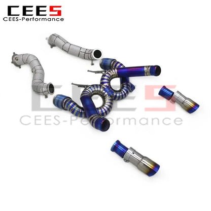 Mclaren 720s 4.0 Titanium Full Exhaust System