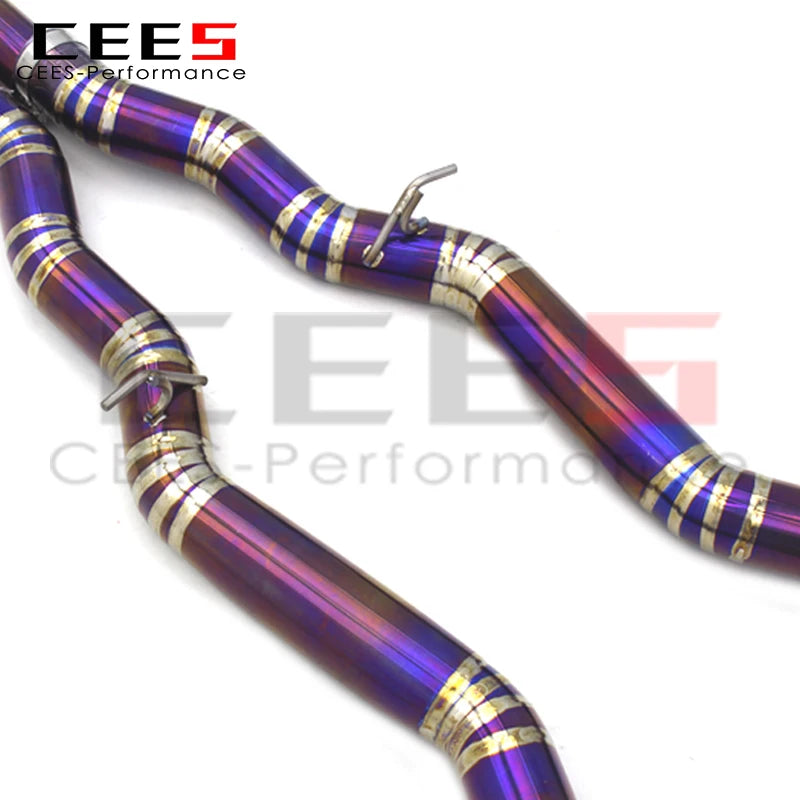 CEES Performance System for BMW F93 M8/M8 Competition Gran Coupe  F92 F91 2017-2023 Valvetronic Catback Titanium Valve Exhaust