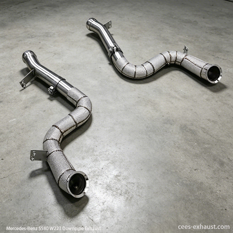 Mercedes-Benz S580 W223 4.0T High-Flow Performance Downpipe System