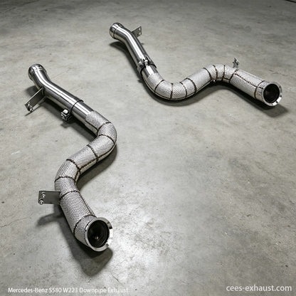 Mercedes-Benz S580 W223 4.0T High-Flow Performance Downpipe System
