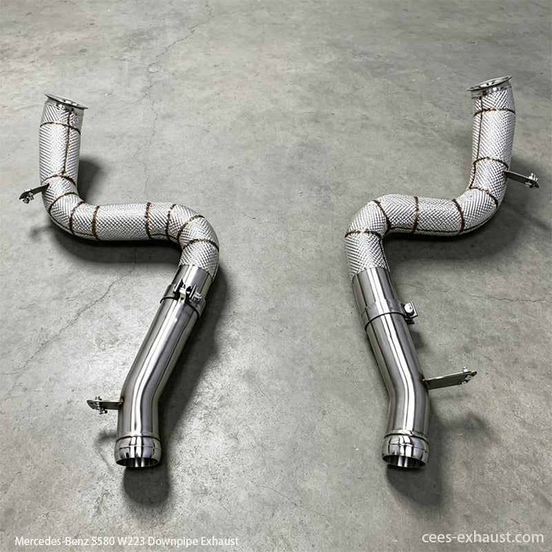 Mercedes-Benz S580 W223 4.0T High-Flow Performance Downpipe System