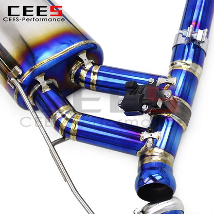 CEES Titanium Exhaust System for BMW X5 X6 B58 G05 G06 3.0T 2019-2023 Catback Sport Valvetronic Exhaust Mufflers Accessories