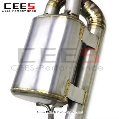 cees Tuning Catback Exhaust Pipes for Lotus EMIRA 2021-2022 Titanium Car Escape Valvetronic Exhaust Pipes System Assembly