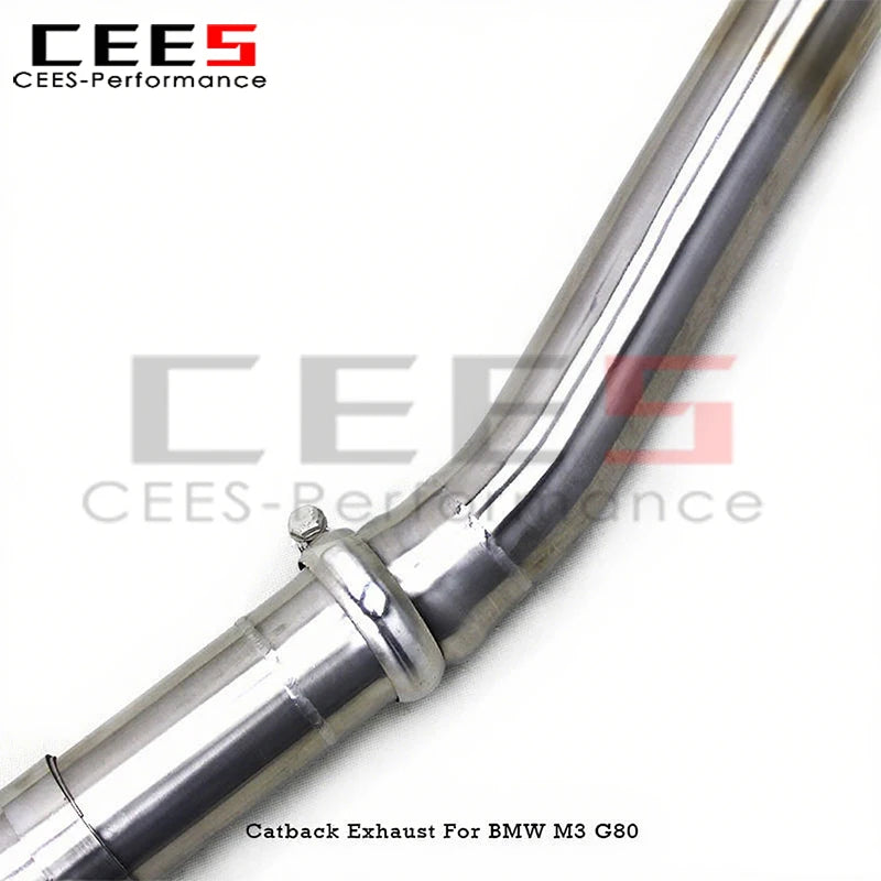 BMW M3/M4 G80/G82 3.0T 2019-2025 Single Outlet Valve Exhaust System