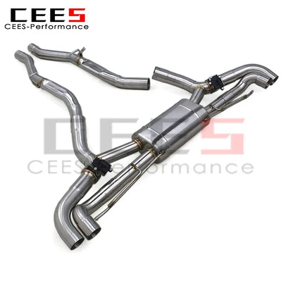 cees Valvetronic Exhaust System For BMW X7 B58 3.0T G07 2019-2024 stainless Steel Exhaust Pipe Muffler Catback valve control
