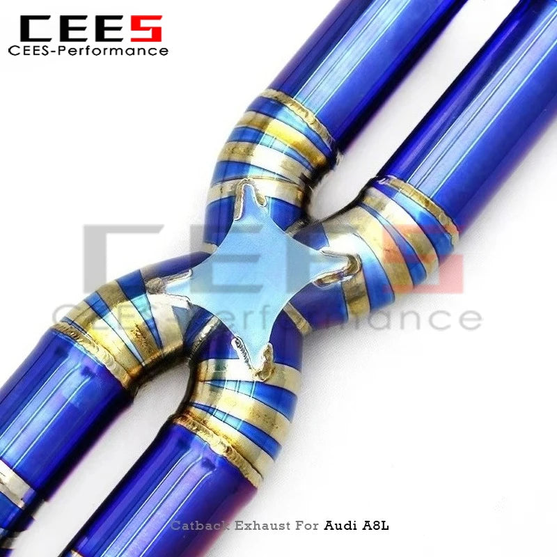 Audi A8L D4 4.0T 2011-2023 Valved Sport Exhaust System