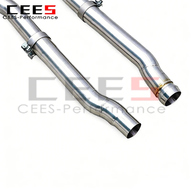 Mercedes-Benz CLS350 3.5L Stainless Steel Heat shield Downpipe Exhaust System