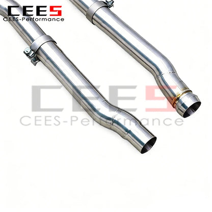 Mercedes-Benz CLS350 3.5L Stainless Steel Heat shield Downpipe Exhaust System