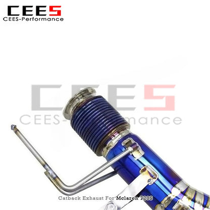 Mclaren 720S 4.0 2017-2019 Titanium Exhaust System