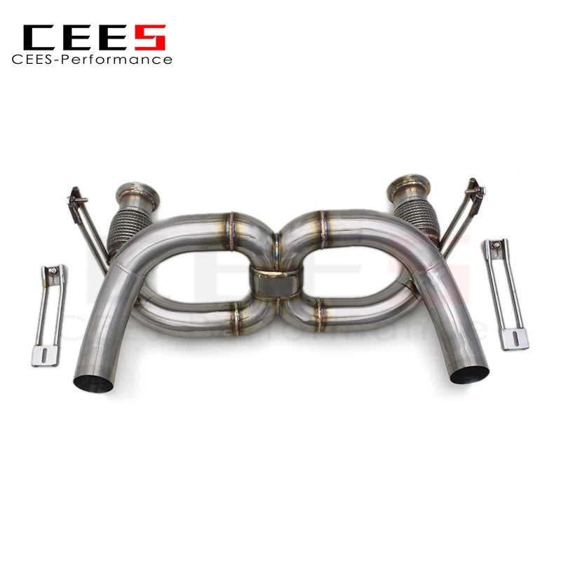 CEES Catback Exhaust System For Lamborghini Huracan EVO 5.2 2019-2023 Stainless Steel Exhaust Pipe Muffler