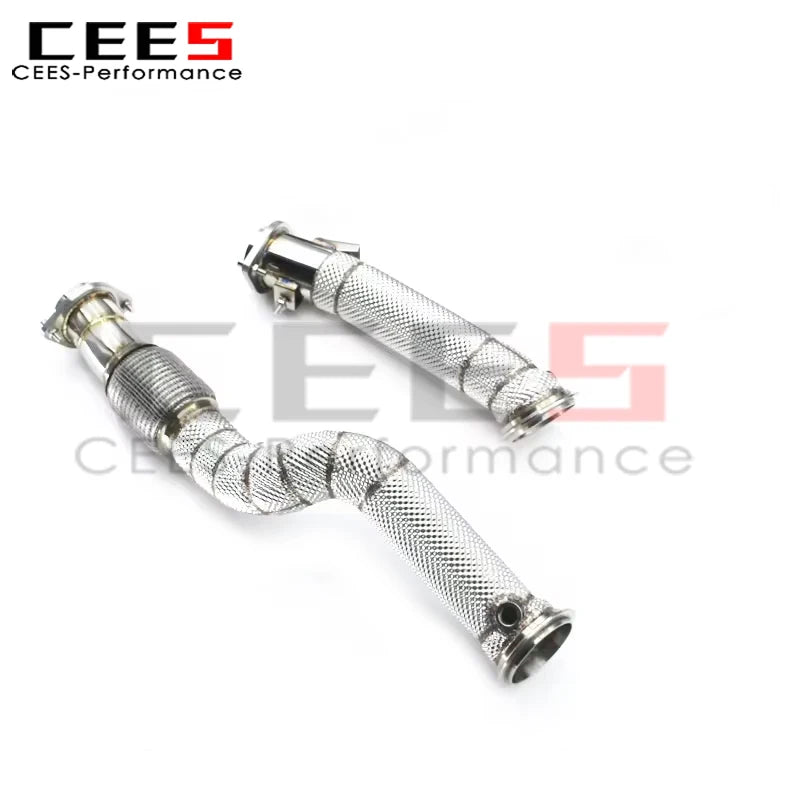 cees Exhaust Downpipes Header System For BMW M3/M4 G82 G80 G83 G8X 2019-2022 SS304 Stainless Steel Racing Exhaust pipe Assembly