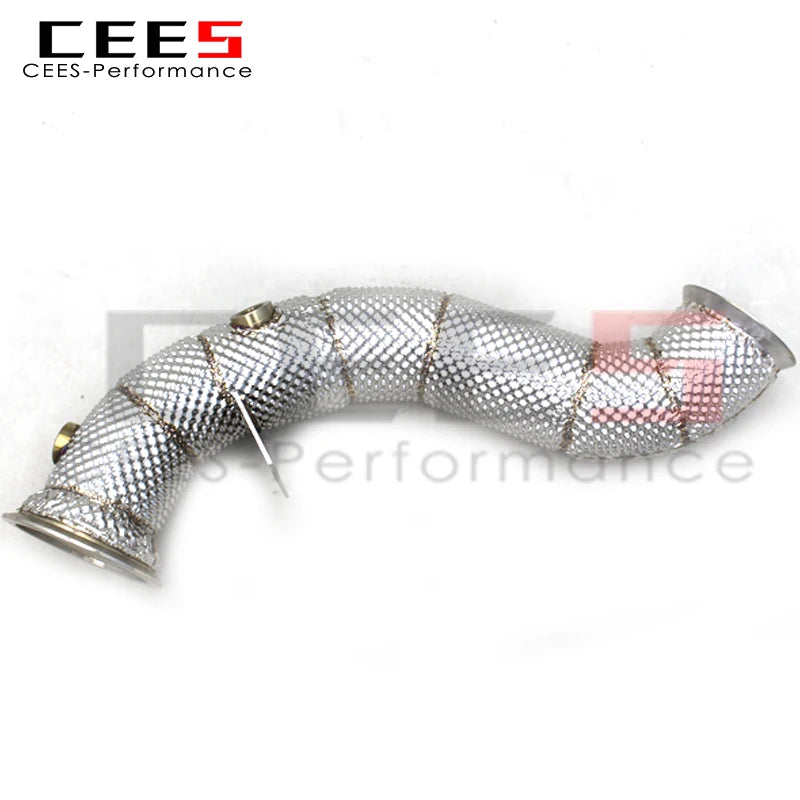 CEES Downpipe for Mercedes-Benz E200 E300 W213 2.0T 2017+ Tuning Performance Car Exhaust System Exhaust Downpipe  Pipe