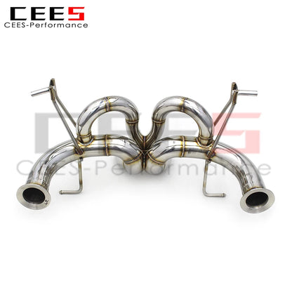 CEES Catback Exhaust System for Lamborghini Aventador S LP740 6.5 2011-2018 Stainless Steel Exhaust Pipe Muffler