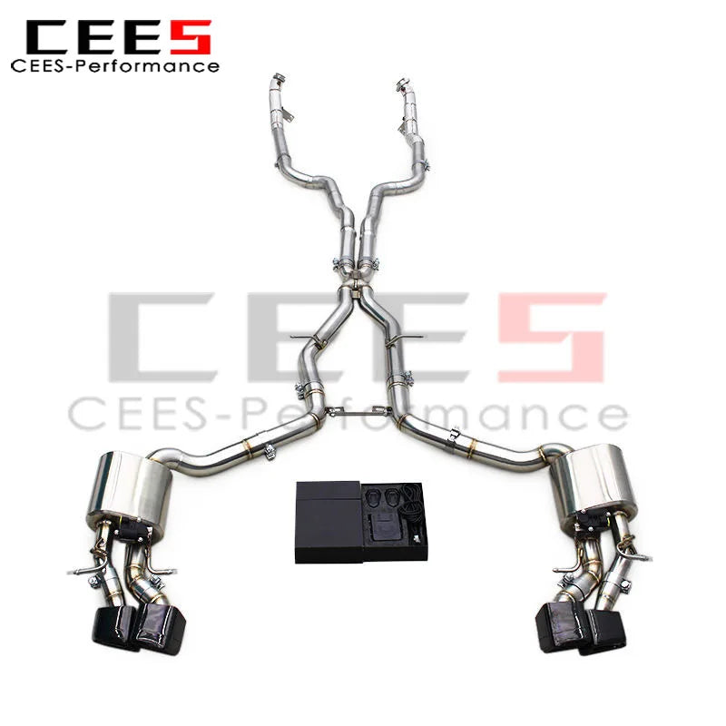 Mercedes-Benz CLS550 V8 4.7L SS304 Valved Sport Exhaust System