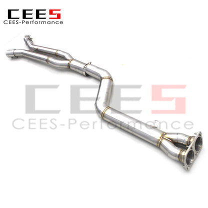 CEES Mid Pipe Stainless Steel Exhaust Pipe For BMW X3M/X4M F97/F98 3.0T 2019-2023 High Performance  Exhaust System