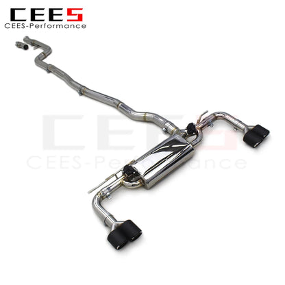 CEES Valvetronic Catback Exhaust Systems For BMW 640/640i/640GT/GT 2018-2021 Stainless Steel Muffler Exhaust Car Exhasut Pipes