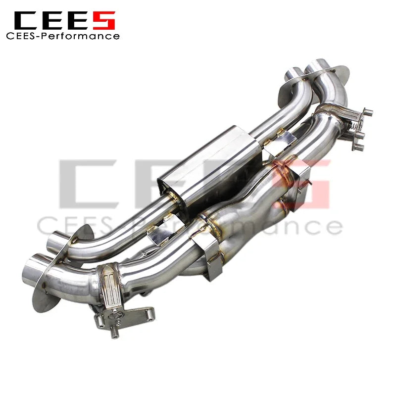 CEES OEM  Catback Exhaust System for Porsche 911 992 3.0T 2019-2024 Racing Sport Car Stainless Steel Exhaust Pipe Muffler Escape