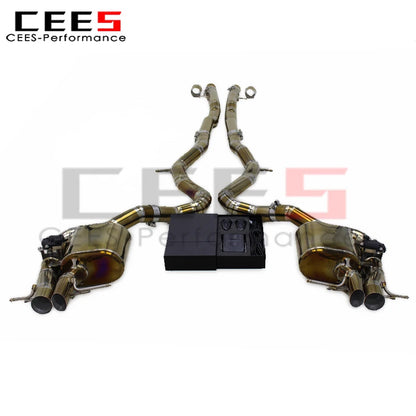 cees for Mercedes-Benz S65 AMG W222 V12 6.0L 2014-2019 Valved Sport Exhaust System