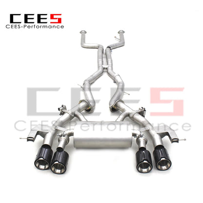 CEES Performance Catback Exhaust System For BMW M3/M4 G80/G82 3.0T 2019-2023 Racing Car Stainless Steel Exhaust Pipe Muffler