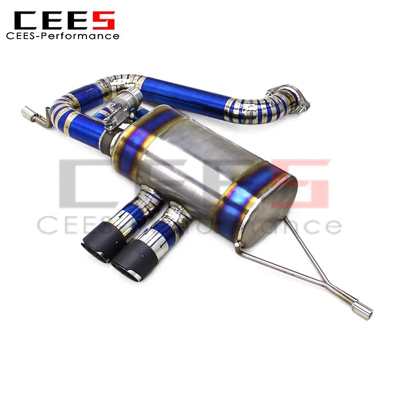 CEES Titanium Valve Catback Exhaust System For Lotus Exige V6 3.5T 2012-2019 Racing Exhaust Pipe Muffler Escape Auto Parts