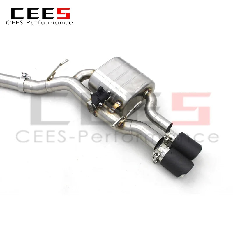 cees for BMW M6 E63 5.0L 2006-2010 Catback Exhaust System Titanium Exhaust Valve Control Exhaust Pipe Valved Exhaust-pipe