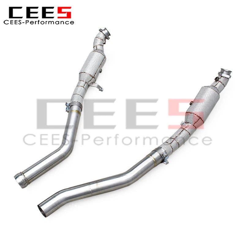Mercedes-Benz ML63 AMG W164/M156 6.2L Stainless Steel Downpipe Exhaust System