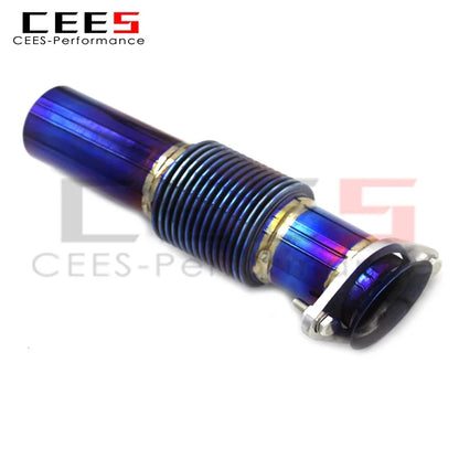 cees Perfectly Muffler Exhaust for Chevrolet CORVETTE C8 Z06 2019-2023 Titanium Performance Exhaust Pipes Valve Catback Systems