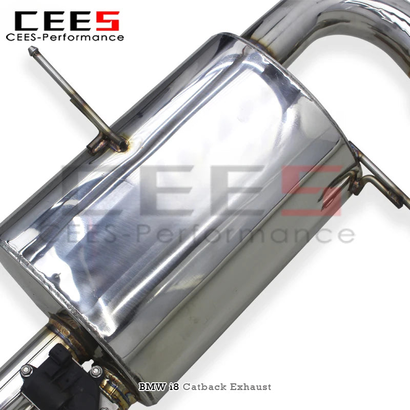 CEES Sport Valvetronic Exhaust pipe For BMW i8 1.5T 2014-2019 Stainless Steel Exhaust Pipe System Valvetronic Exhaust Mufflers