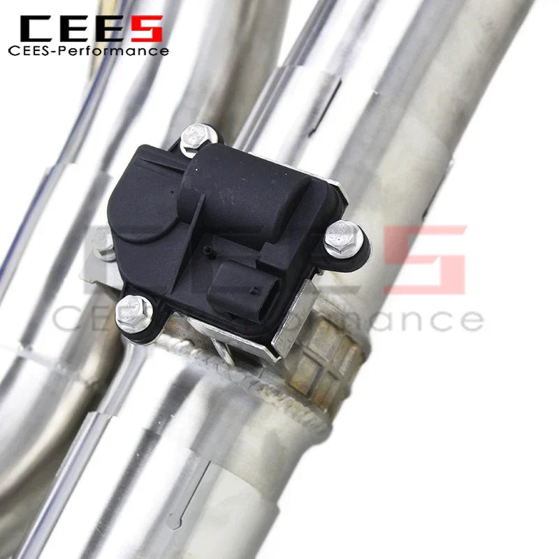 CEES Valvetronic Exhaust Mufflers Accessories for BMW X5M X6M F95 F96 4.4TT 2020-2024 Stainless Steel Exhaust System  Pipe