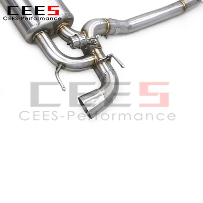 cees Stainless Steel Exhaust Pipe for Mercedes-Benz SLS AMG C197 6.2L 2011+ Catback Muffler Vacuum Valve Motrosport System