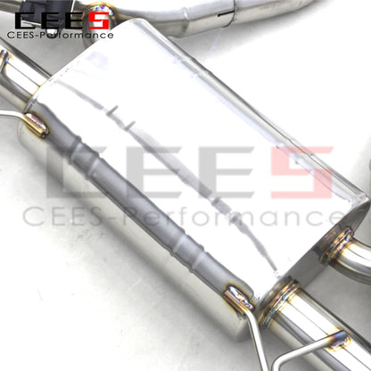 CEES High Performance Exhaust Pipe Muffler Catback Exhaust  For BMW X3/X4 3.0T 2014-2023 car exhaust pipes