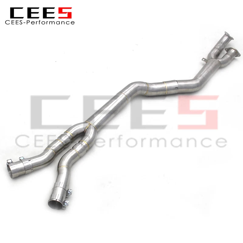 CEES High quality catback exhaust single midpip For BMW M3 M4 G80 G8X G83 G82 3.0T 2020-2025 Stainless Steel 304