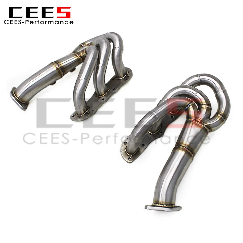 CEES SS304 Exhaust Manifold for PORSCHE 981 Cayman/Boxster 2.7/3.4 2012-2015 Car Exhaust System Stainless Steel Exhaust Header