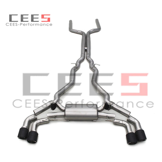 CEES Catback Exhaust System For BMW M5 F90 4.4T 2018-2023 Exhaust Pipe Muffler 304 Stainless Steel Escape