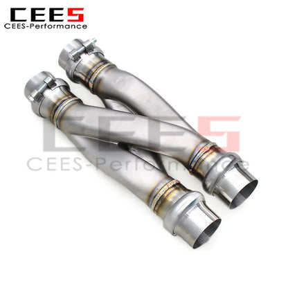 Z Pipe with 2.5 Inches/2.75 Inches/3 Inches General-purpose Mid Pipe Exhaust System