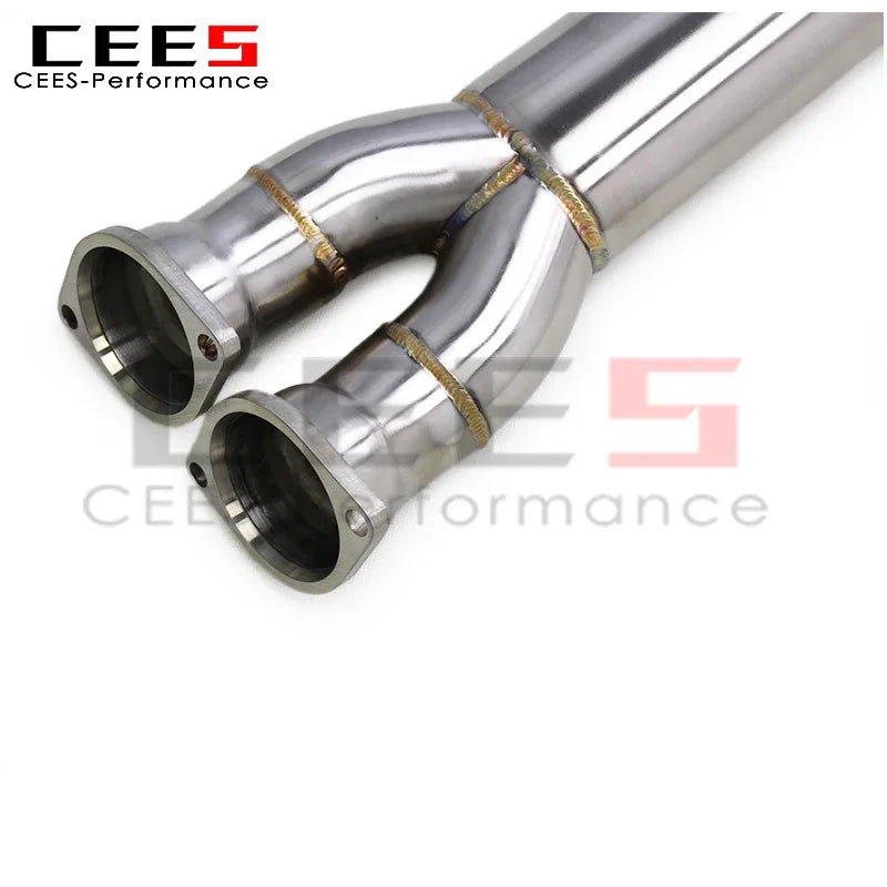 CEES Exhaust Middle Pipe for BMW M3/M4 F80/F82 3.0T 2015-2019 Racing Sport Car Exhaust System Stainless Steel Mid Pipe