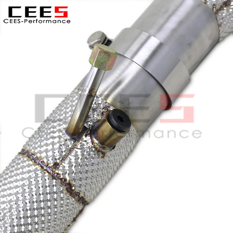 cees for Mercedes-Benz E63/E63S AMG W213 4.0TT 2016-2023 Header Downpipe Exhaust System