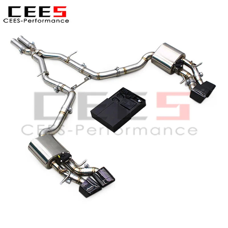 Mercedes-Benz CLS550 V8 4.7L SS304 Valved Sport Exhaust System