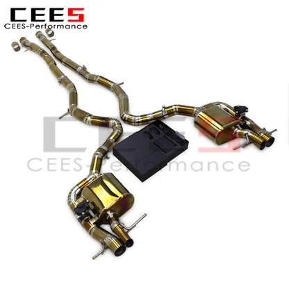 cees for Mercedes-Benz S65 AMG W222 V12 6.0L 2014-2019 Valved Sport Exhaust System