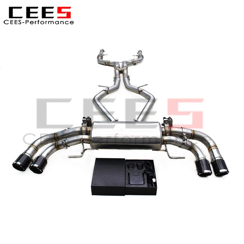 Alfa Romeo Giulia Quadrifoglio 2.9T V6 2016-2024 Valved Sport Exhaust System