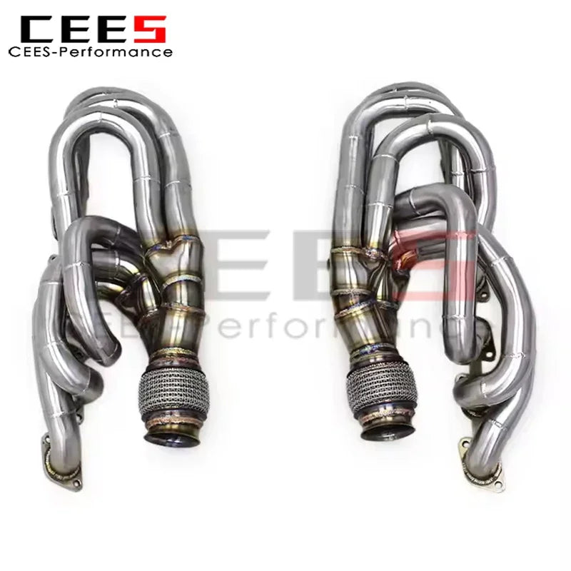 cees Sport Exhaust Header for Lamborghini Murcielago LP640 V12 6.2L 2007-2010 SS304 Stainless Steel Car Exhaust Manifold System