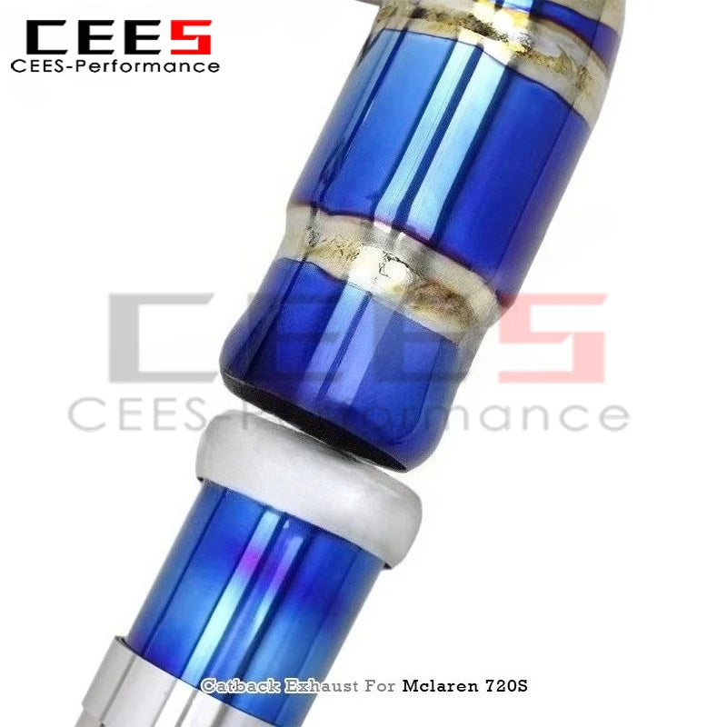 Mclaren 720S 4.0 2017-2019 Titanium Exhaust System